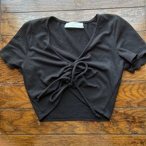 American Threads Black Shirt